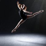 woman doing ballet
